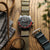 Military NATO watch strap, colour desert sand, with polished stainless steel hardware