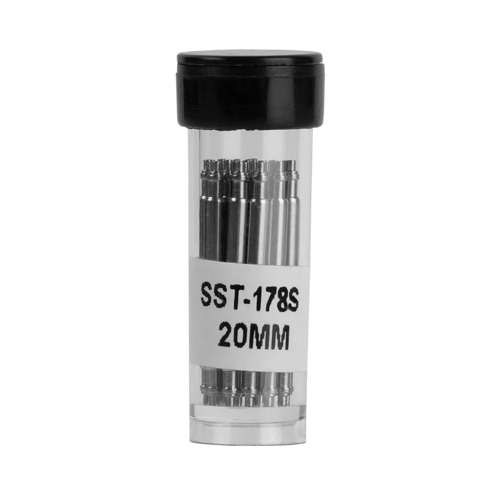 Tube of replacement spring bars for watch straps