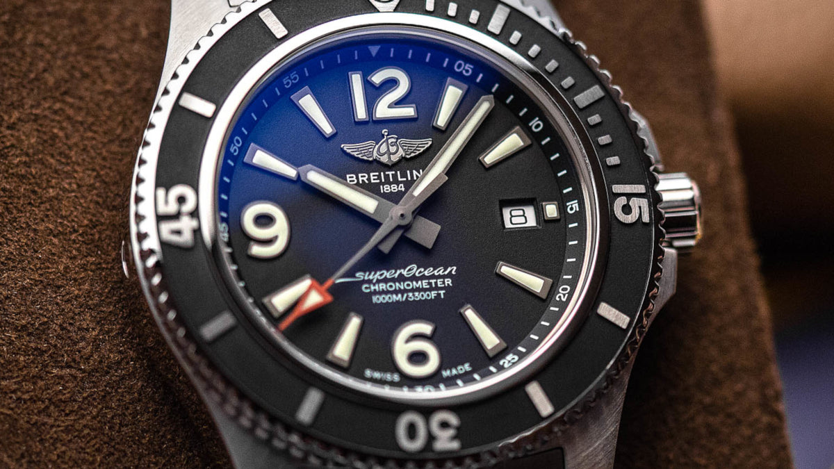 Breitling Chronomat 32mm Blue Dial Ladies Watch A77310101C1A1