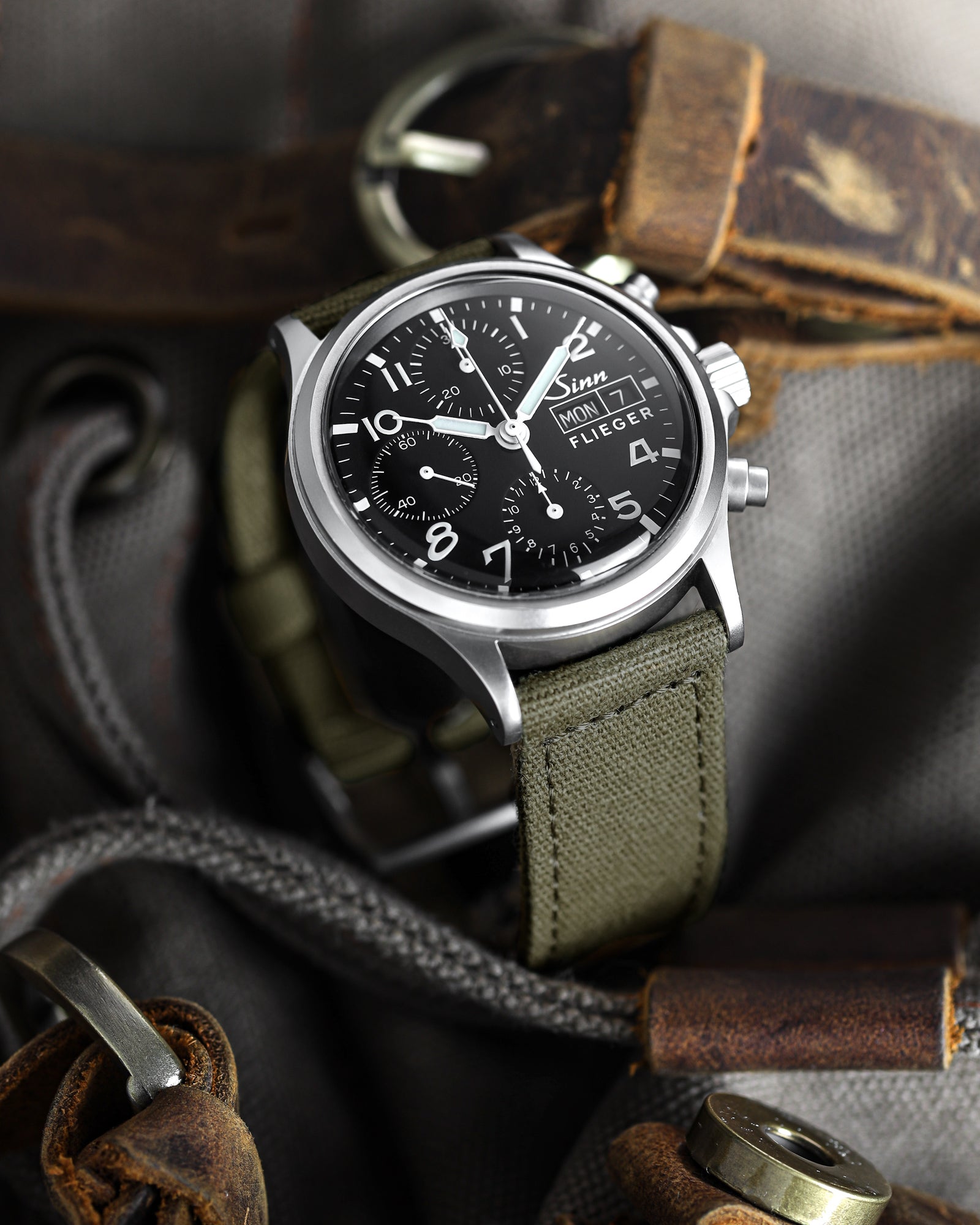 Croyde 2 Piece Canvas Quick-Release Watch Strap