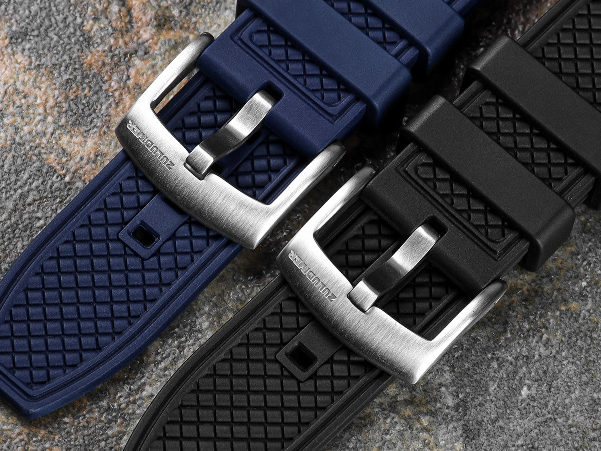 Saltdean FKM Rubber Divers Watch Strap