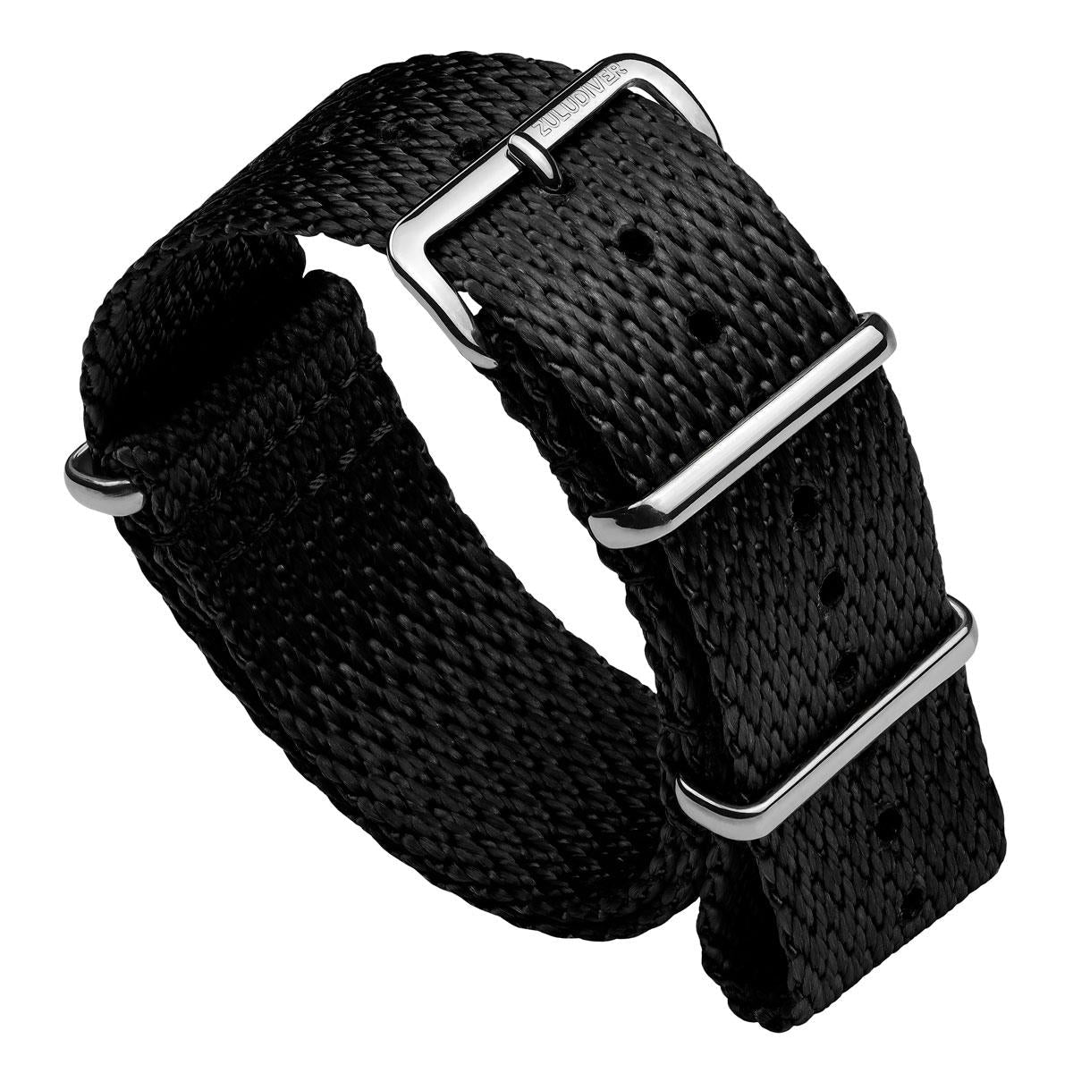 Shark Military Nylon Watch Strap - BLACKTIP