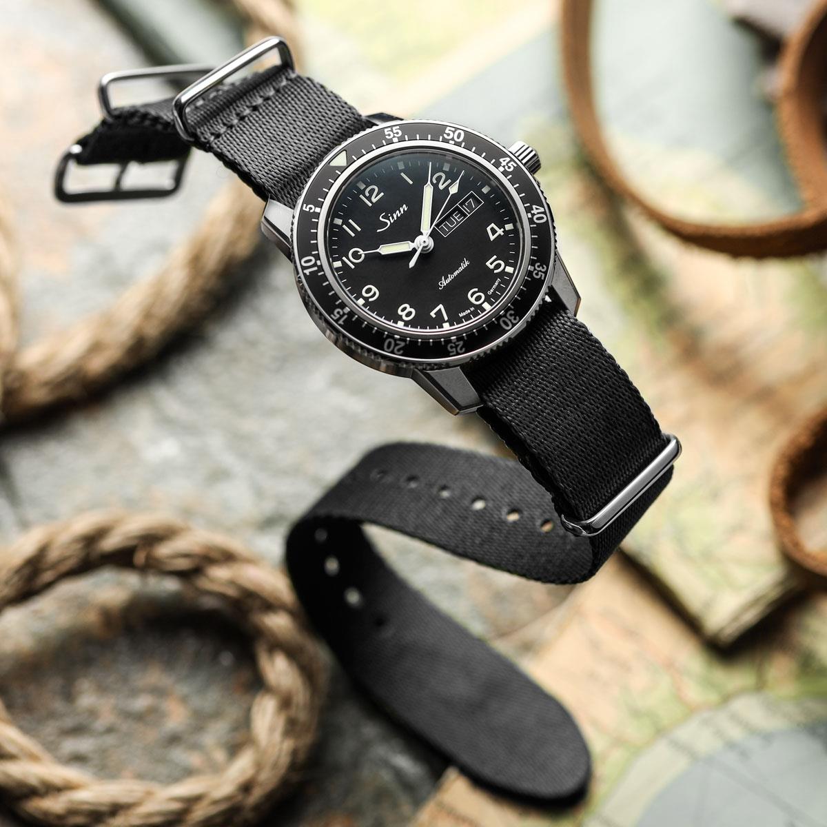 1973 British Military Watch Strap: APEX - Black