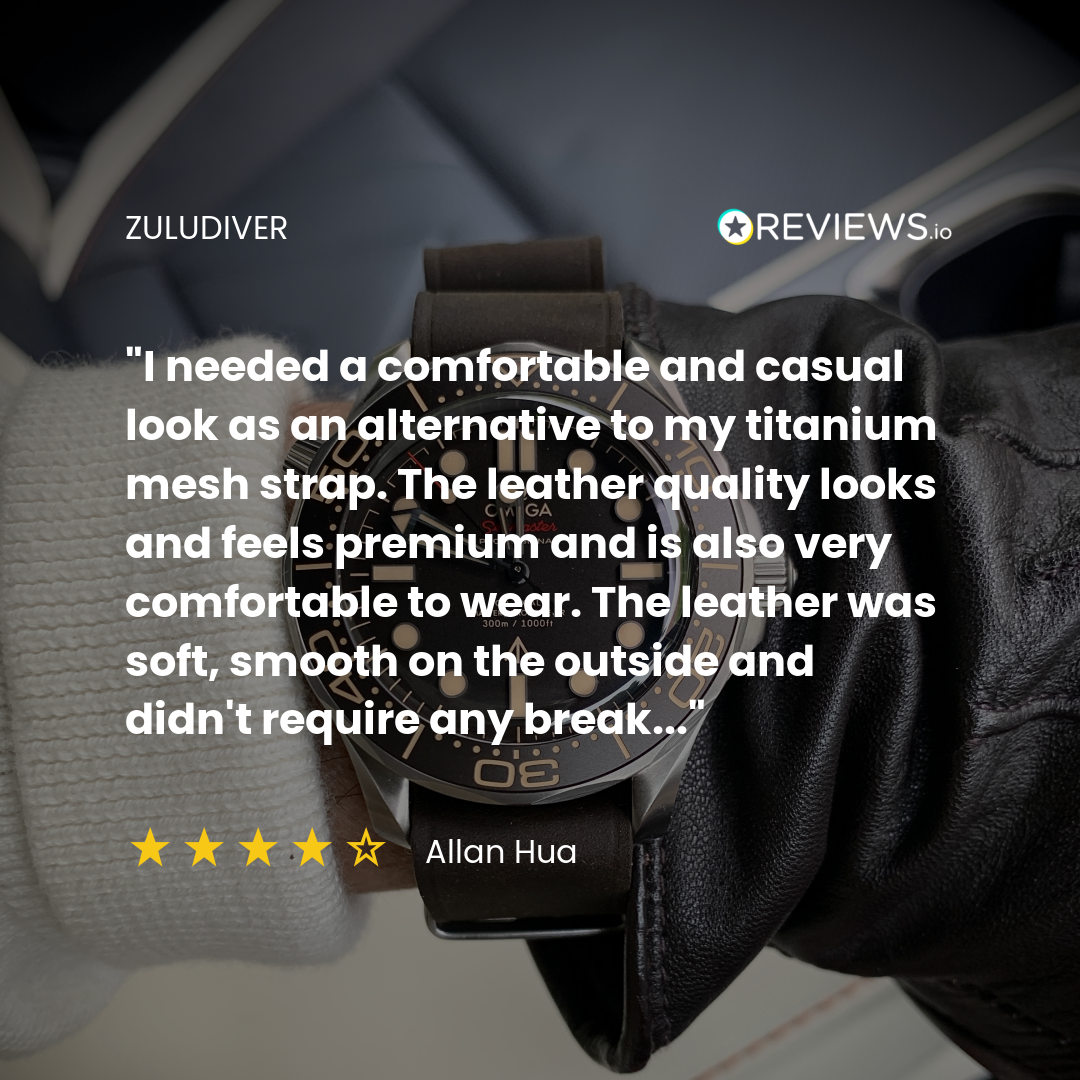 1973 British Military Watch Strap: OXFORD - Chocolate