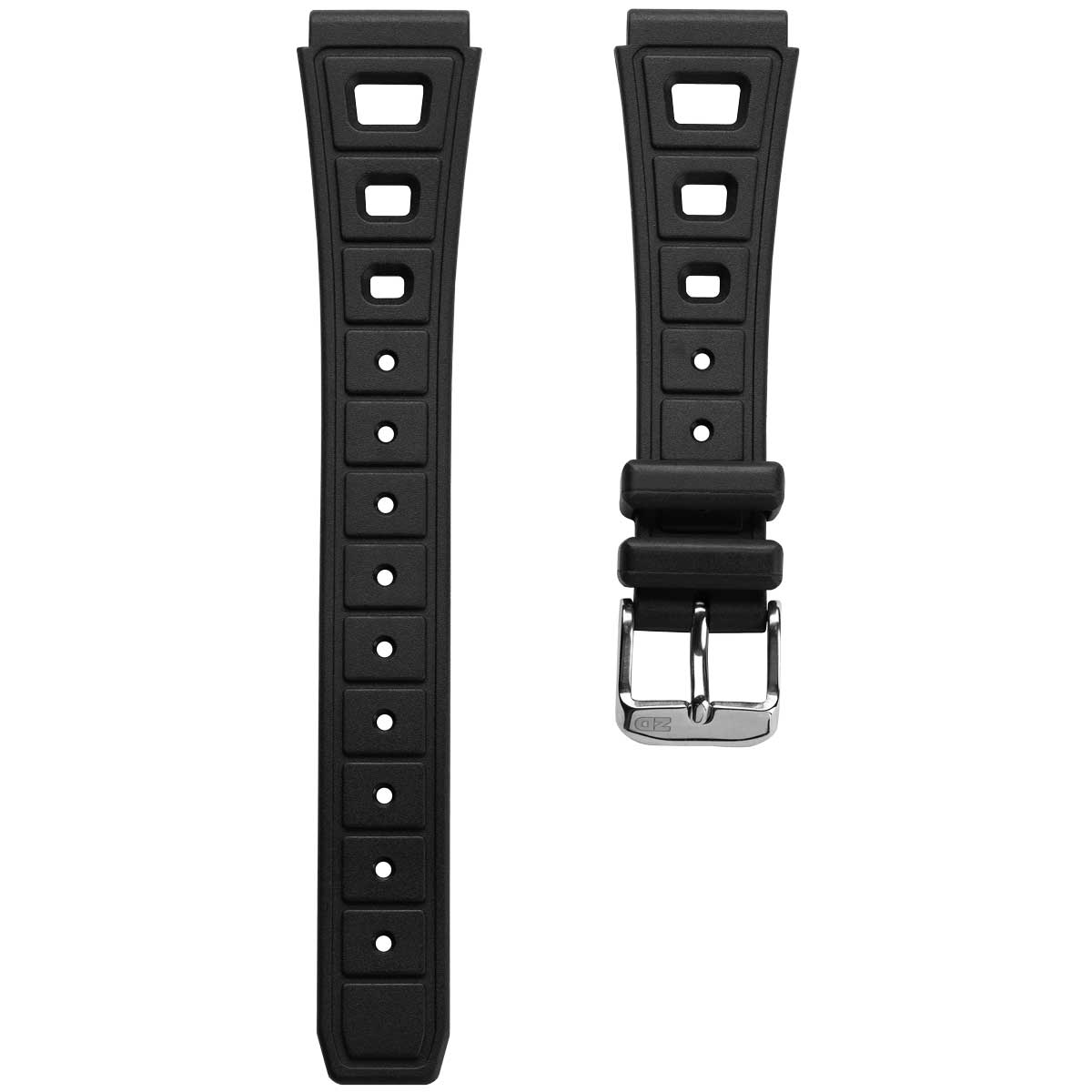 295 Vintage Rubber Watch Strap