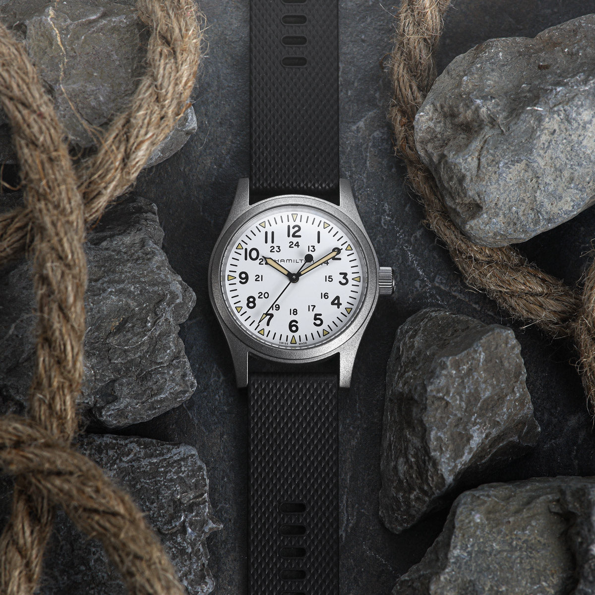 ZULUDIVER 330 Ladder Italian Rubber Dive Watch Strap - additional image 2