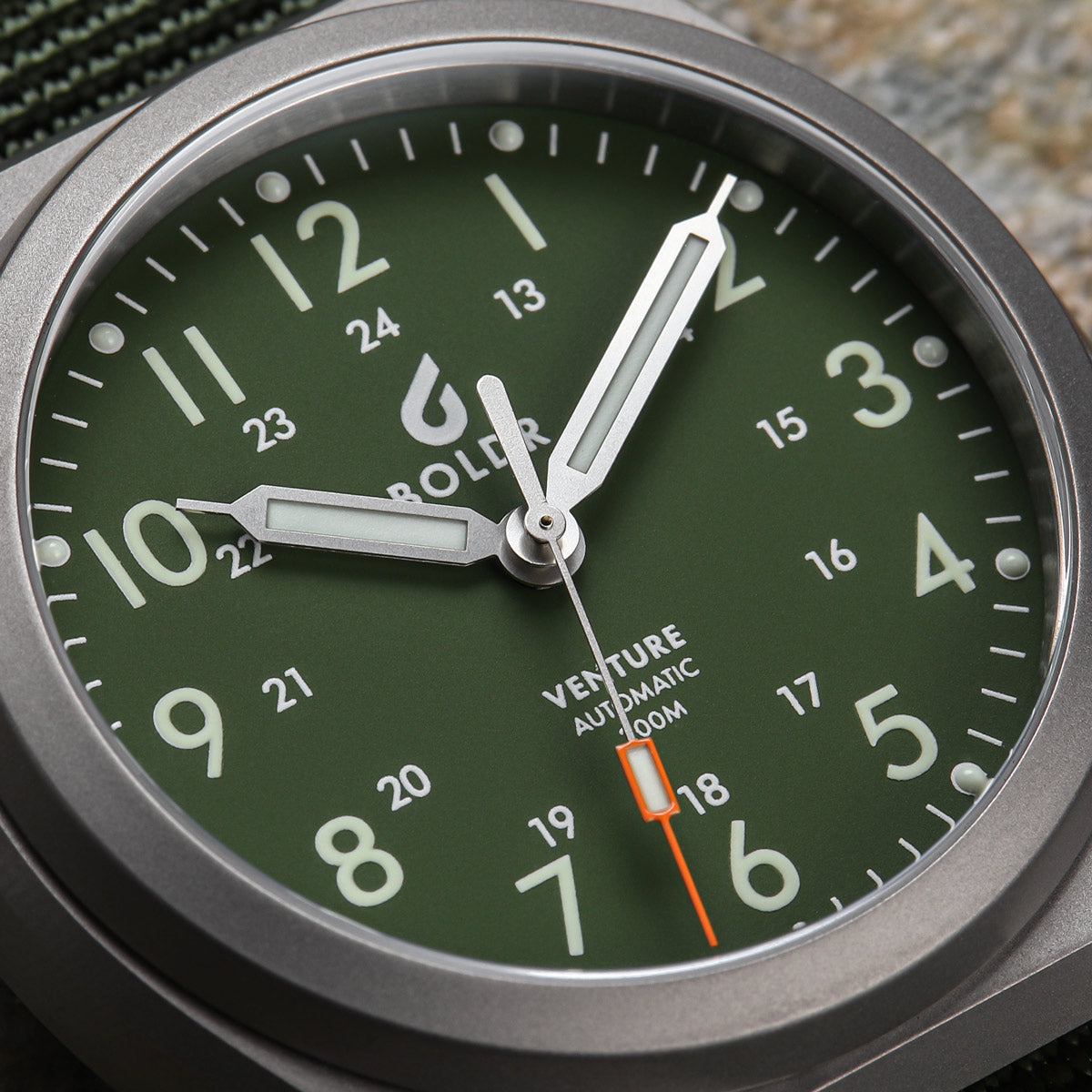 Boldr Venture Jungle Green Automatic Field Watch - additional image 1
