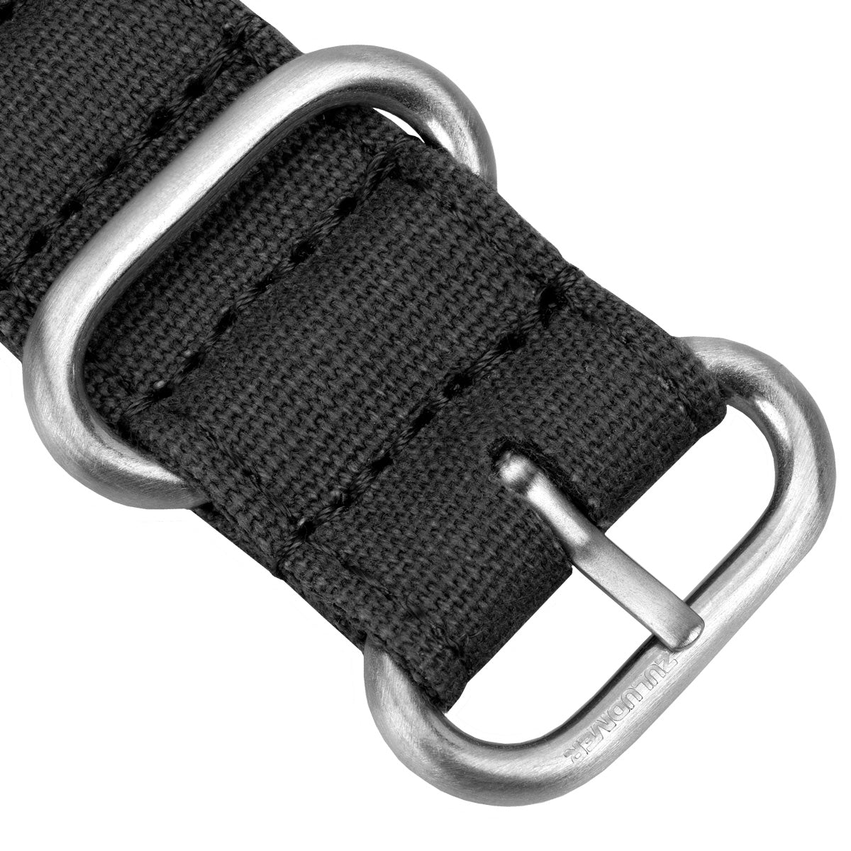 1973 British Military Watch Strap: WARRIOR Large Buckle - Charcoal