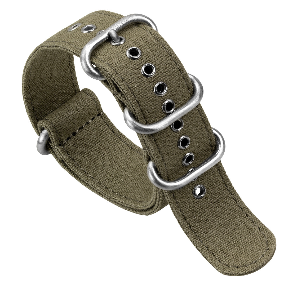 1973 British Military Watch Strap: WARRIOR ZULU - Army Green