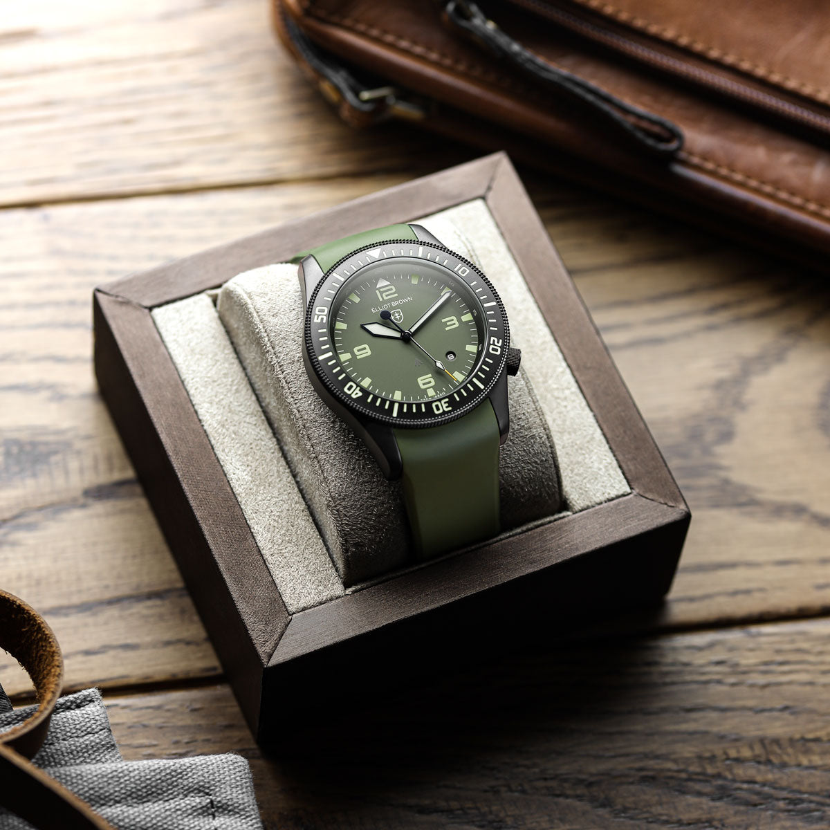 Elliot Brown Holton Professional 101-002-R04 - Olive green - additional image 1