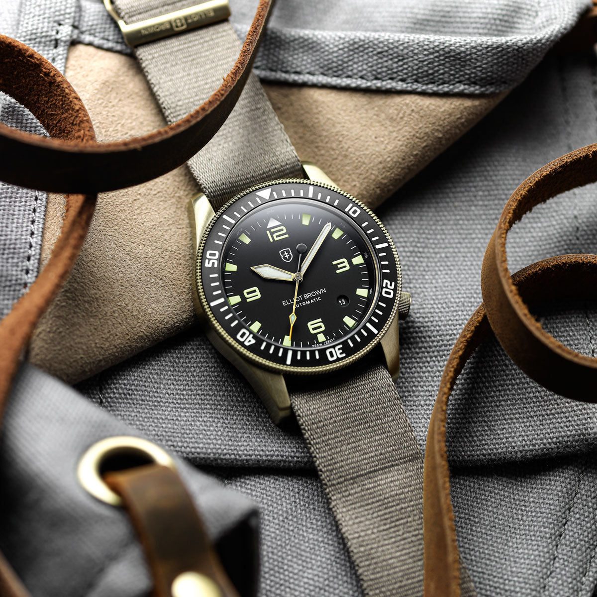 Elliot Brown Holton Automatic 101-A12 - Bronze/Grey - additional image 2