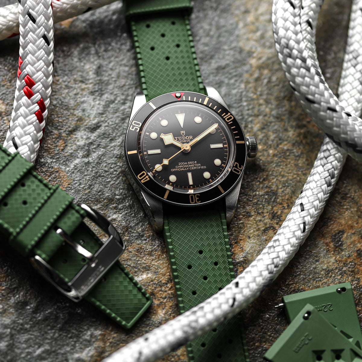 ZULUDIVER Modern Tropical Style Watch Strap