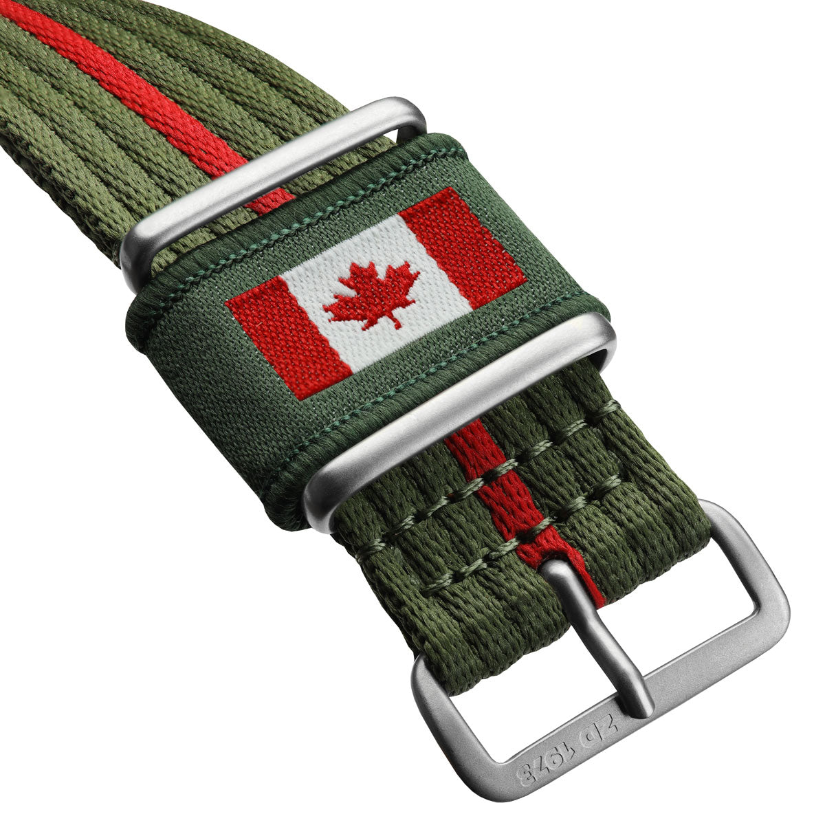 Insignia Fabric Loop with Embroidered - Maple Leaf