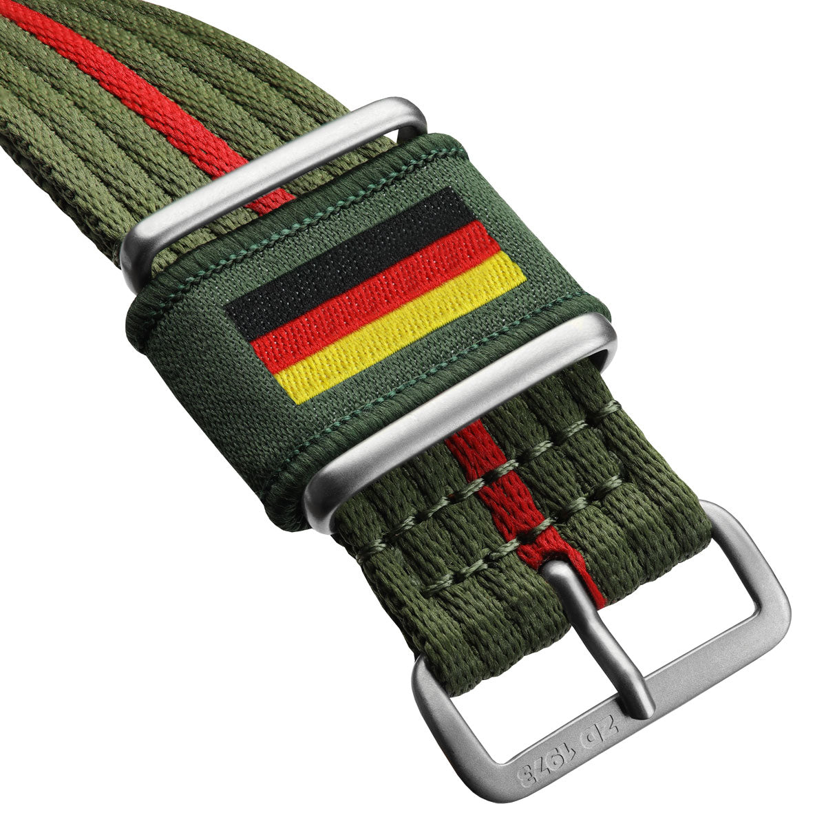 Insignia Fabric Loop with Embroidered - Bundesflagge