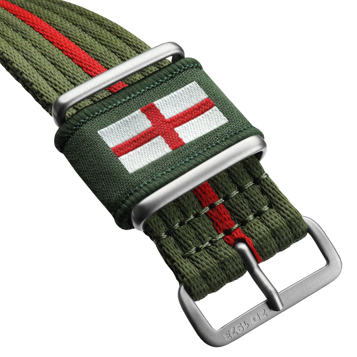 Insignia Fabric Loop with Embroidered - St George's Cross