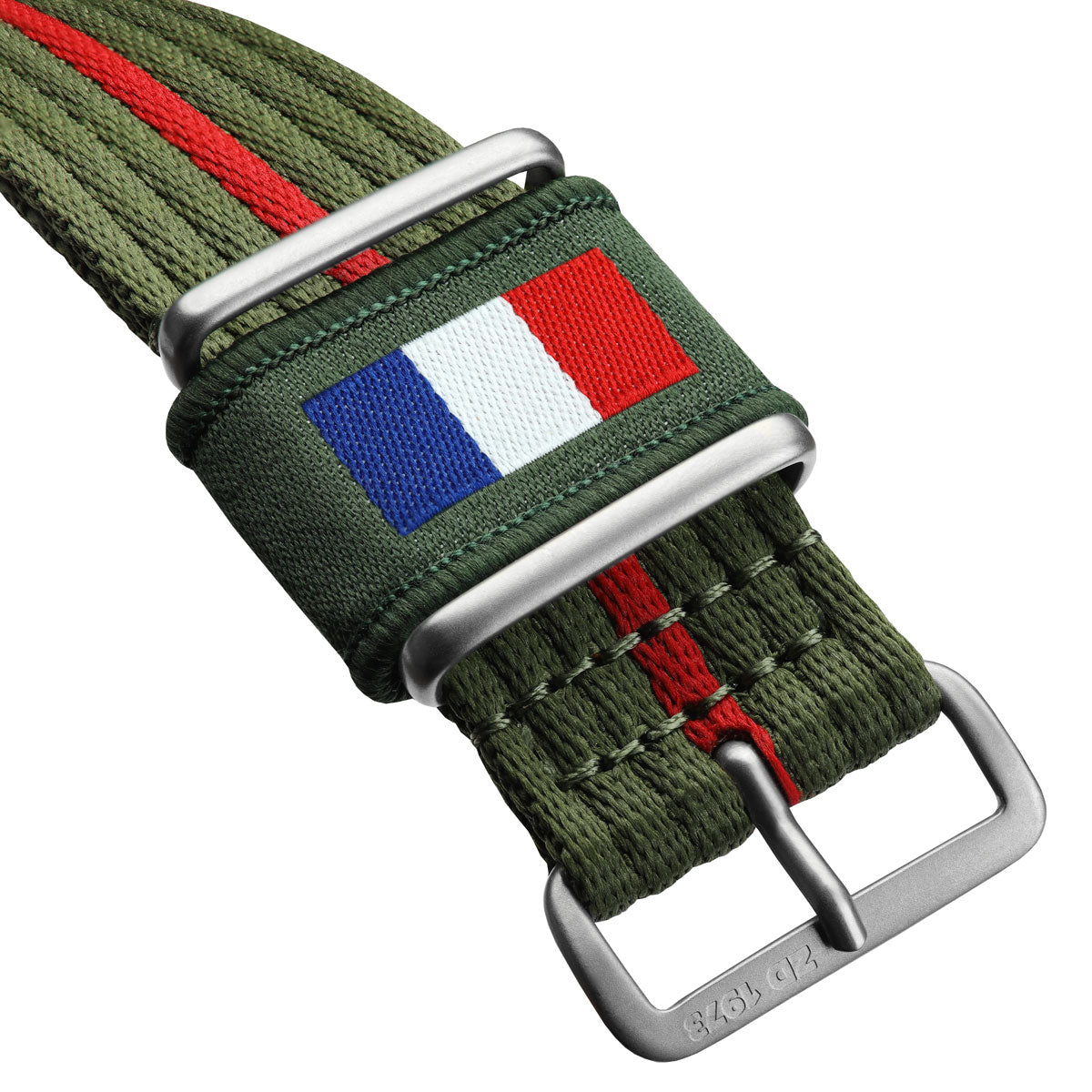 Insignia Fabric Loop with Embroidered - Tricolore