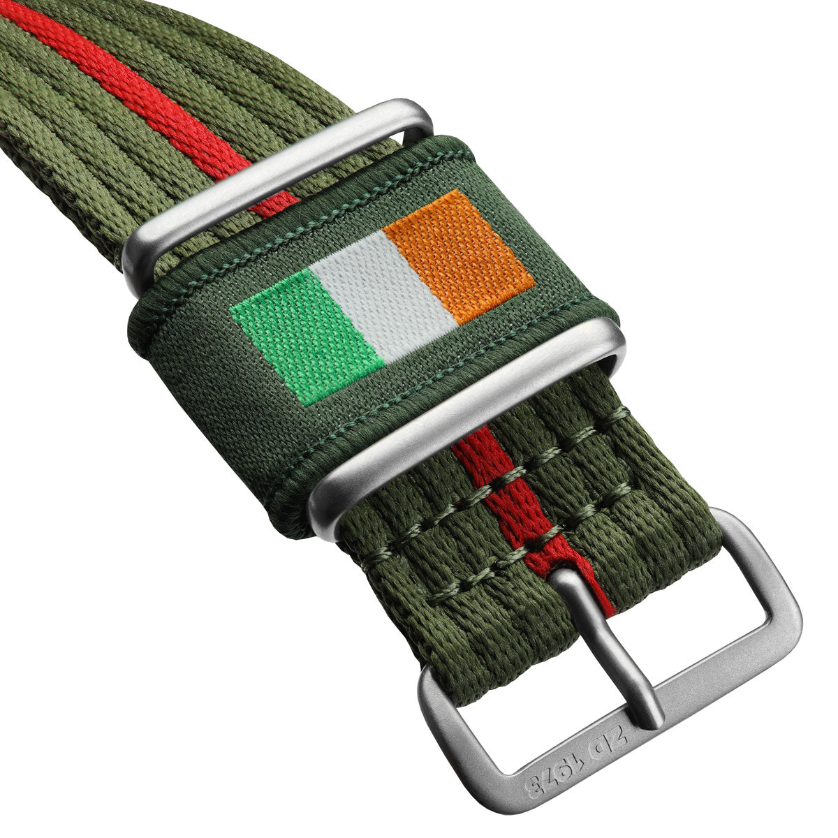 Insignia Fabric Loop with Embroidered - Tricolour an trídhathach