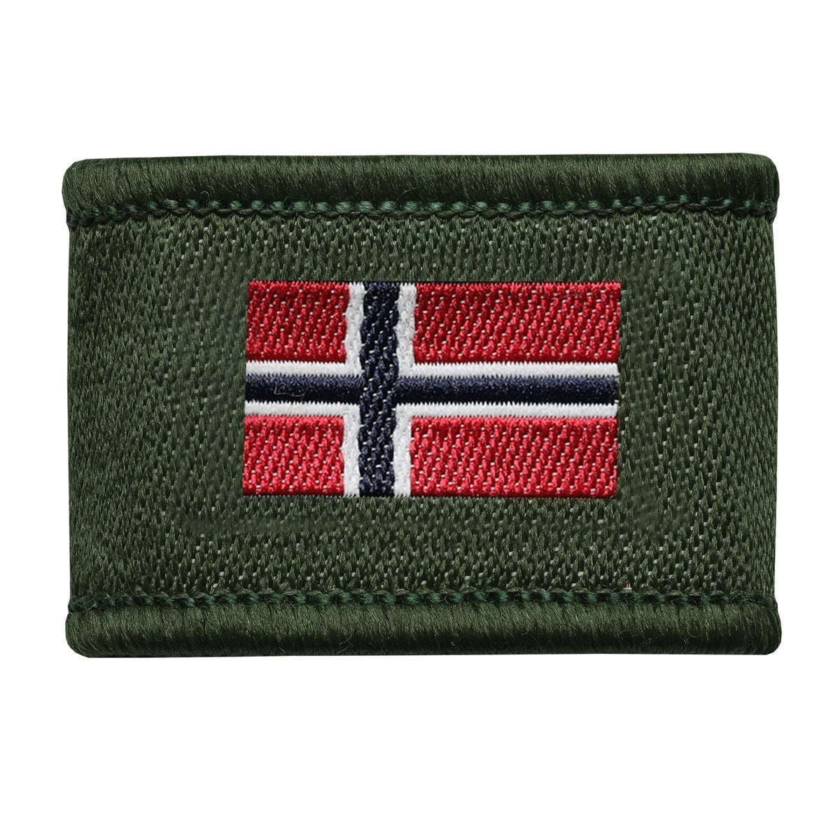 Insignia Fabric Loop with Embroidered - Norges flagg