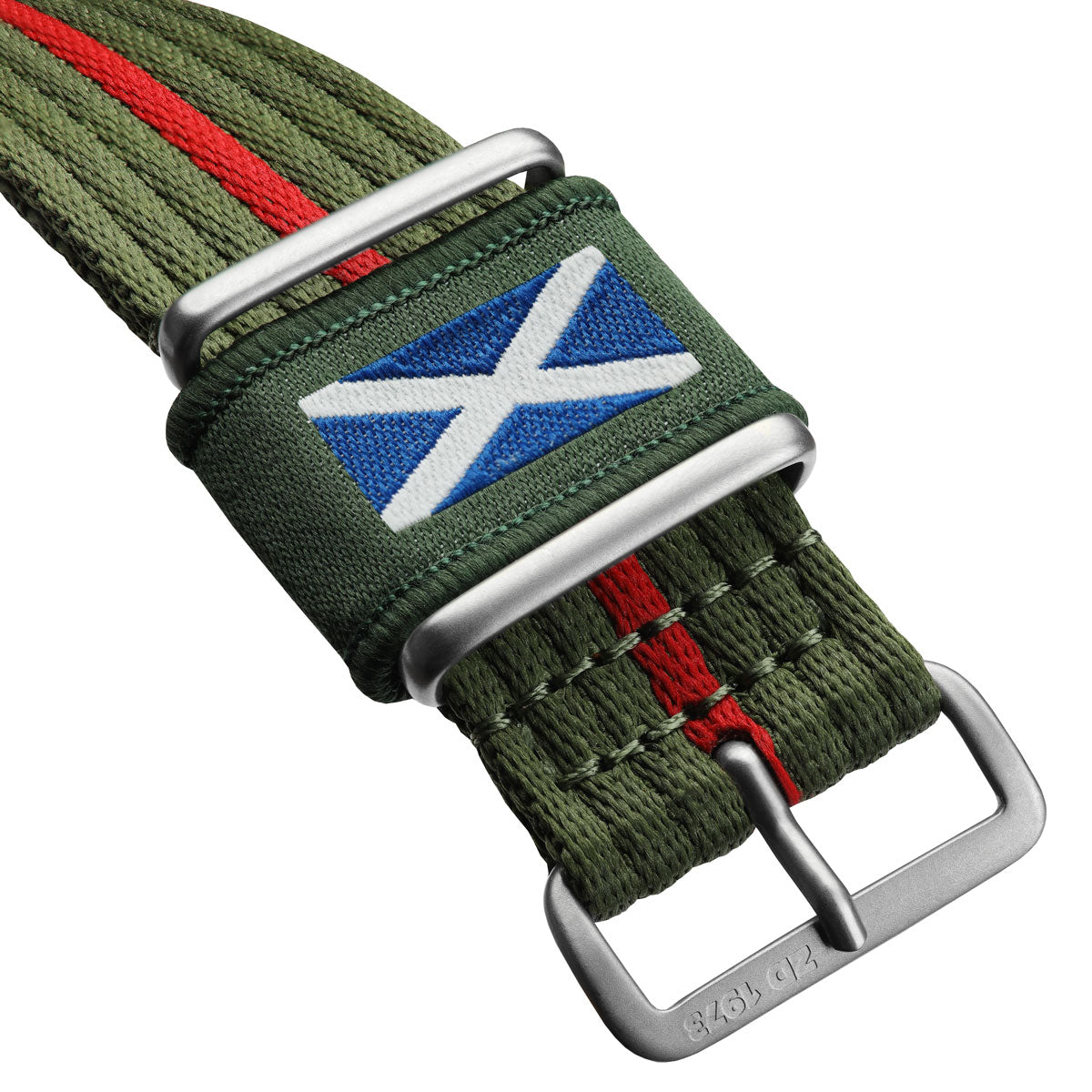 Insignia Fabric Loop with Embroidered - St. Andrew's Cross