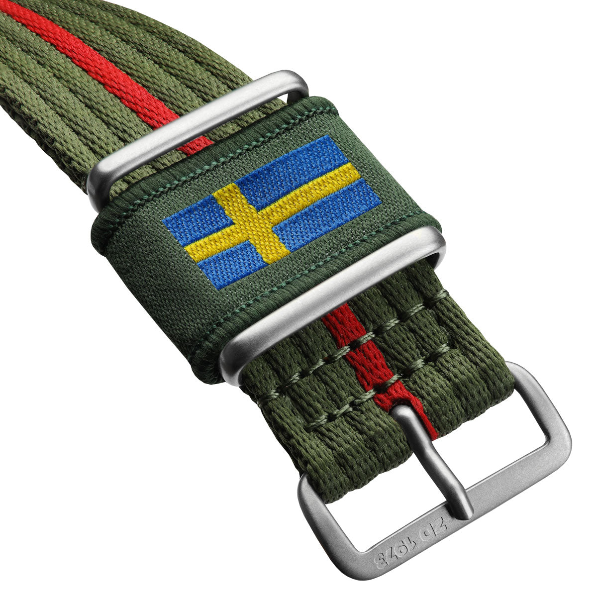 Insignia Fabric Loop with Embroidered - Sweden