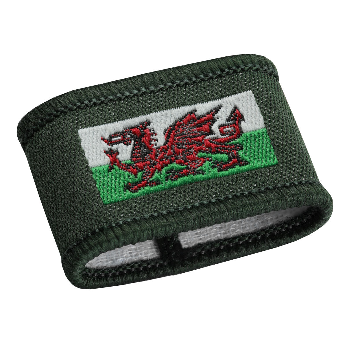 Insignia Fabric Loop with Embroidered - Y Ddraig Goch