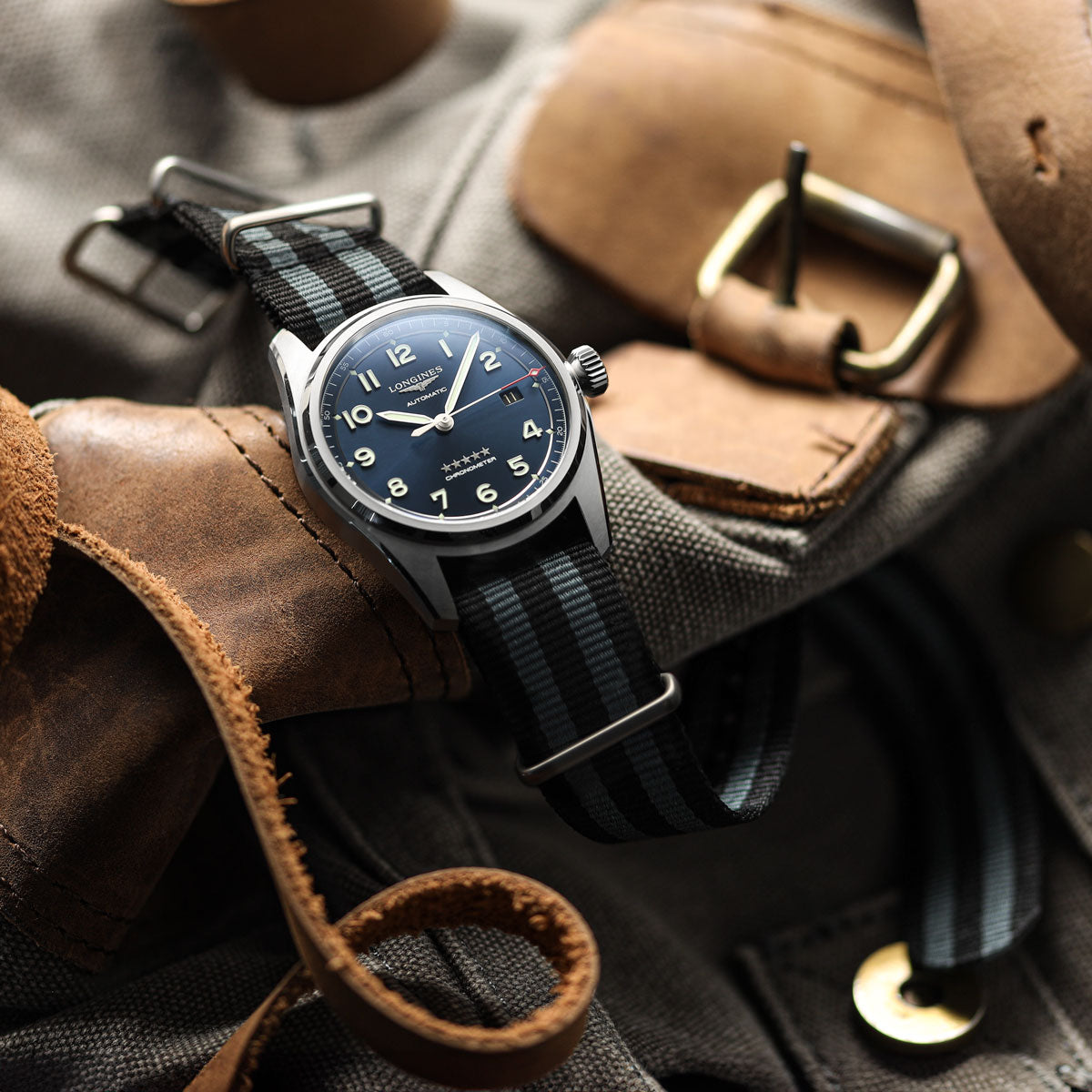 Nato Strap Longines 22mm Strap 1973 British Military Watch Strap