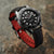 Mayday Regatta Sailcloth Divers Watch Strap - Crimson