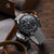 ZULUDIVER Vintage Tropical Style FKM Rubber Watch Strap - Black - additional image 4
