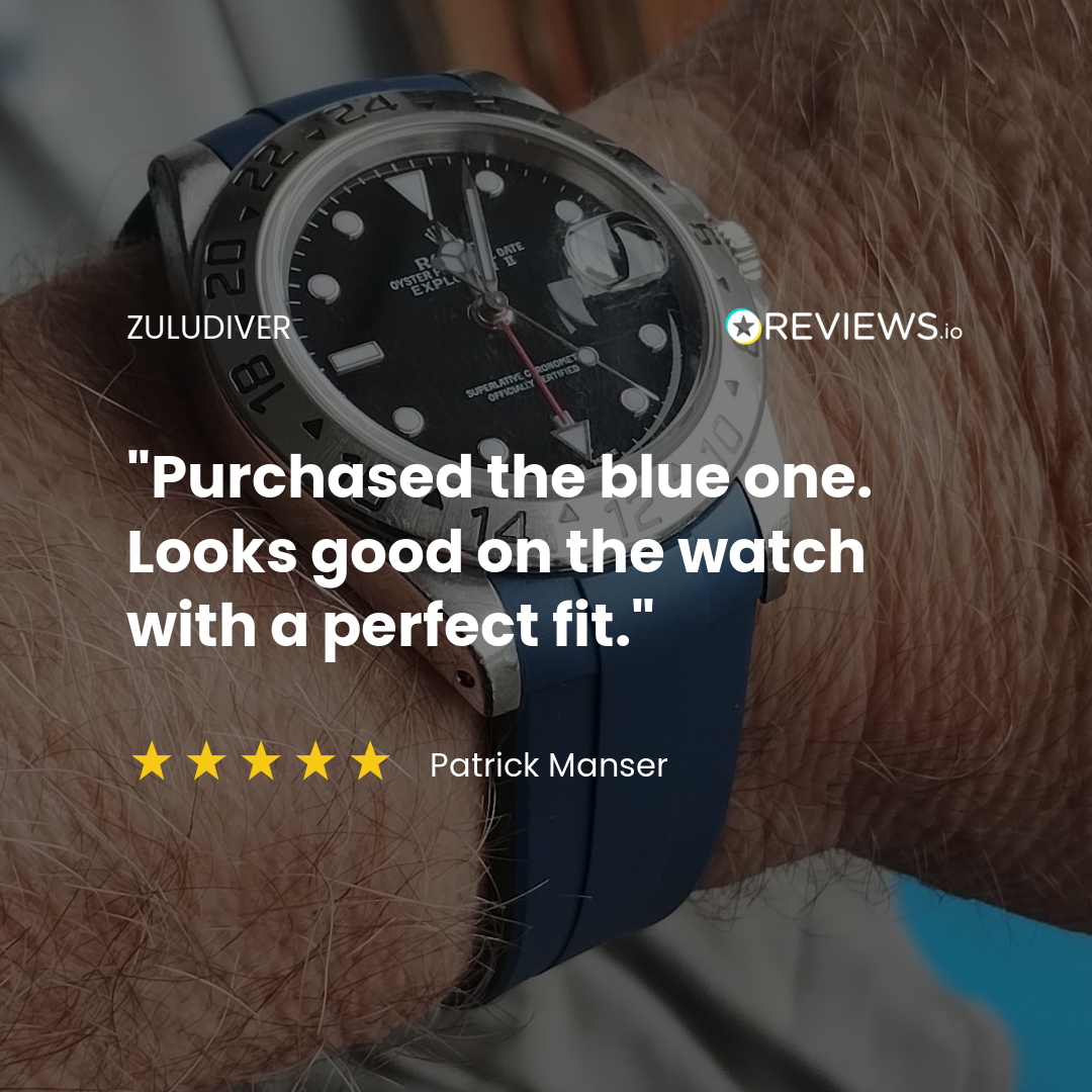 Kingsand Rubber Watch Strap - Mist Grey