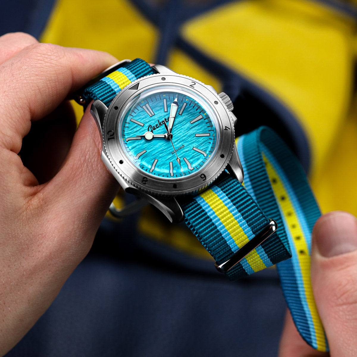 Surfers Against Sewage Military Nylon Watch Strap - 20mm - additional image 4