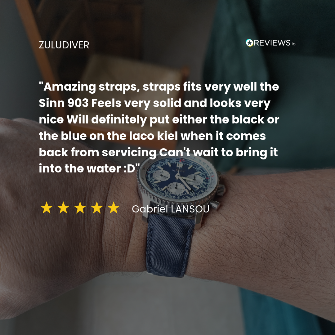 SEAQUAL® Eco-Friendly Watch Strap - Khaki - ZULUDIVER