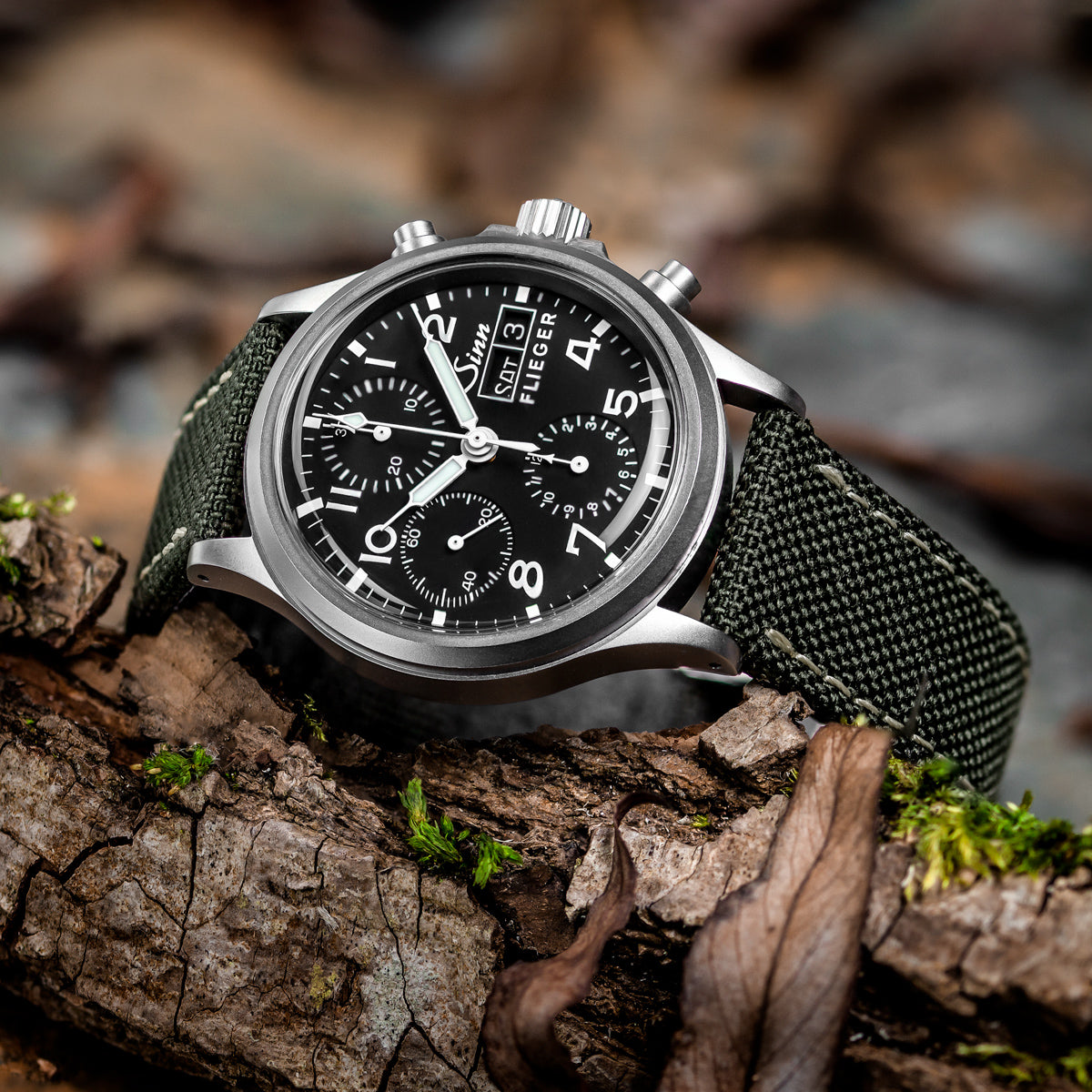 ZULUDIVER Cordura® Premium Divers Watch Strap Black / Grey - additional image 4