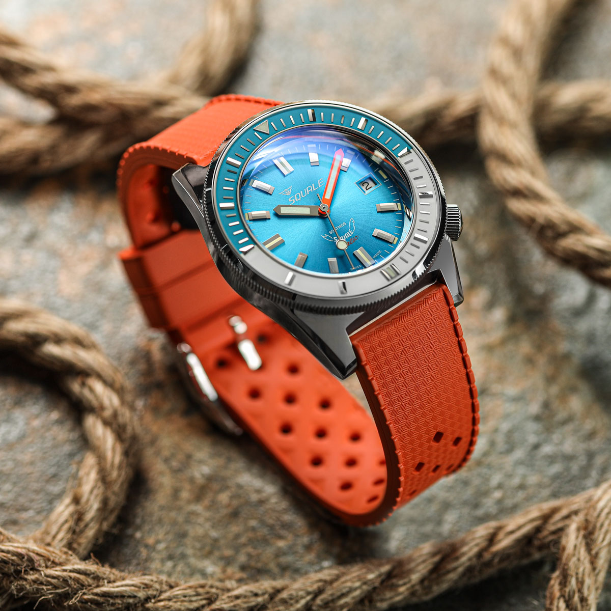 Islander 22mm Orange Rubber Dive Strap for Seiko SKX007,009 and 43mm Islander Divers #BRAC-23 Islander 22mm Orange Rubber Dive Strap for Seiko SKX007,009 and 43mm Islander Divers #BRAC-23
