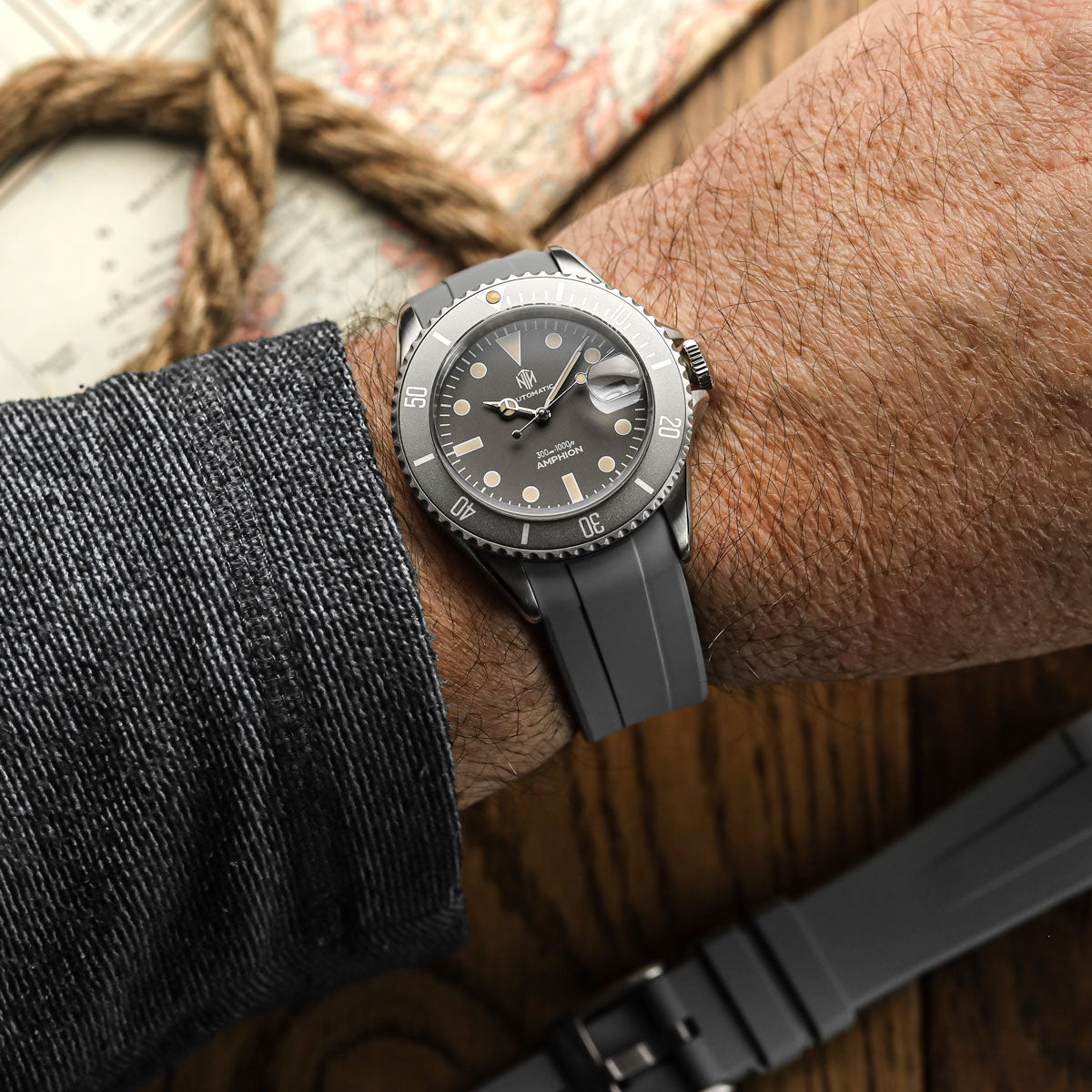 Steinhart ocean one 39 rubber strap sale