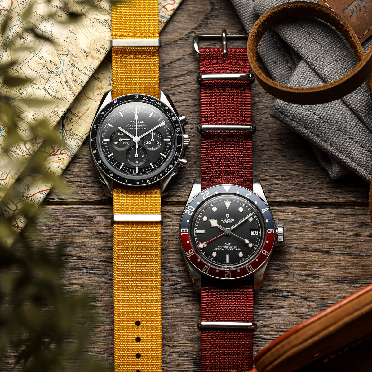 1973 British Military Watch Strap: HydraRib - AJAX