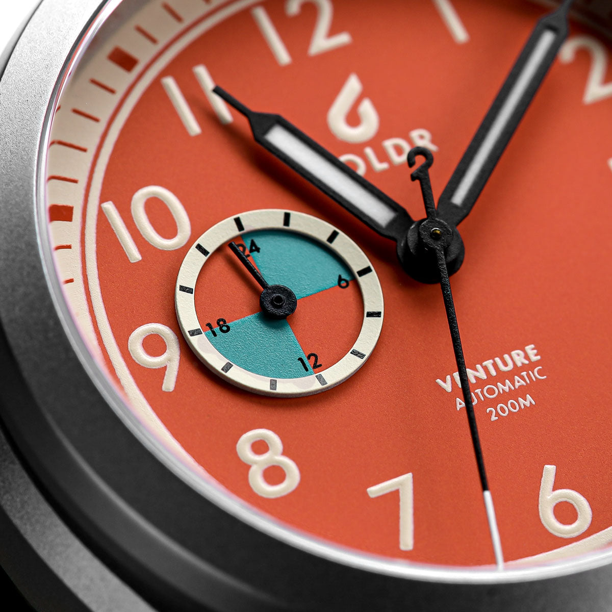 Boldr Venture Wayfarer Tangerine Automatic Watch - additional image 1