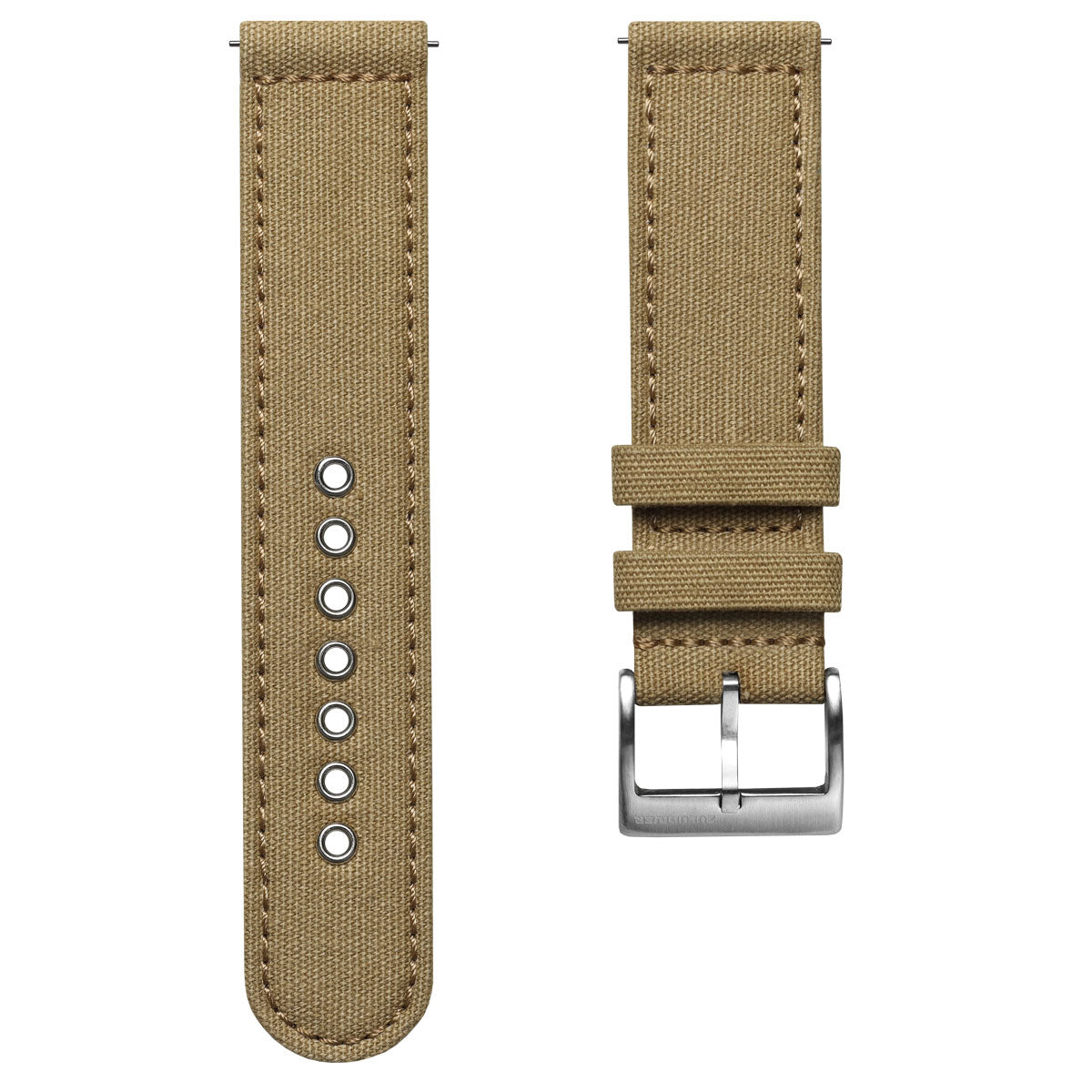 Croyde Canvas Watch Strap Desert Sand ZULUDIVER