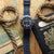 Kingsand ZULUDIVER Rubber Watch Strap - Azure Blue