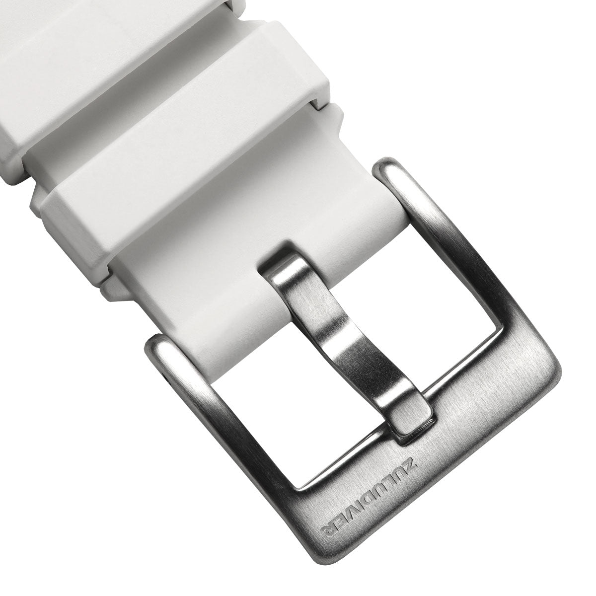 Kingsand Rubber Watch Strap - Frost White