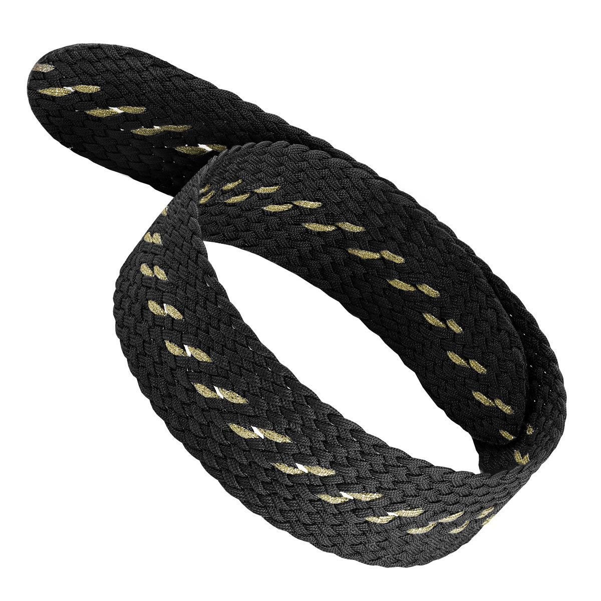 ADDITIONAL - OctoPod Perlon Nylon Watch Strap - Onyx / Gold