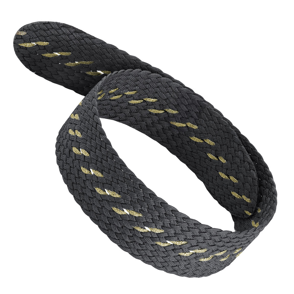 ADDITIONAL - OctoPod Perlon Nylon Watch Strap - Granite / Gold