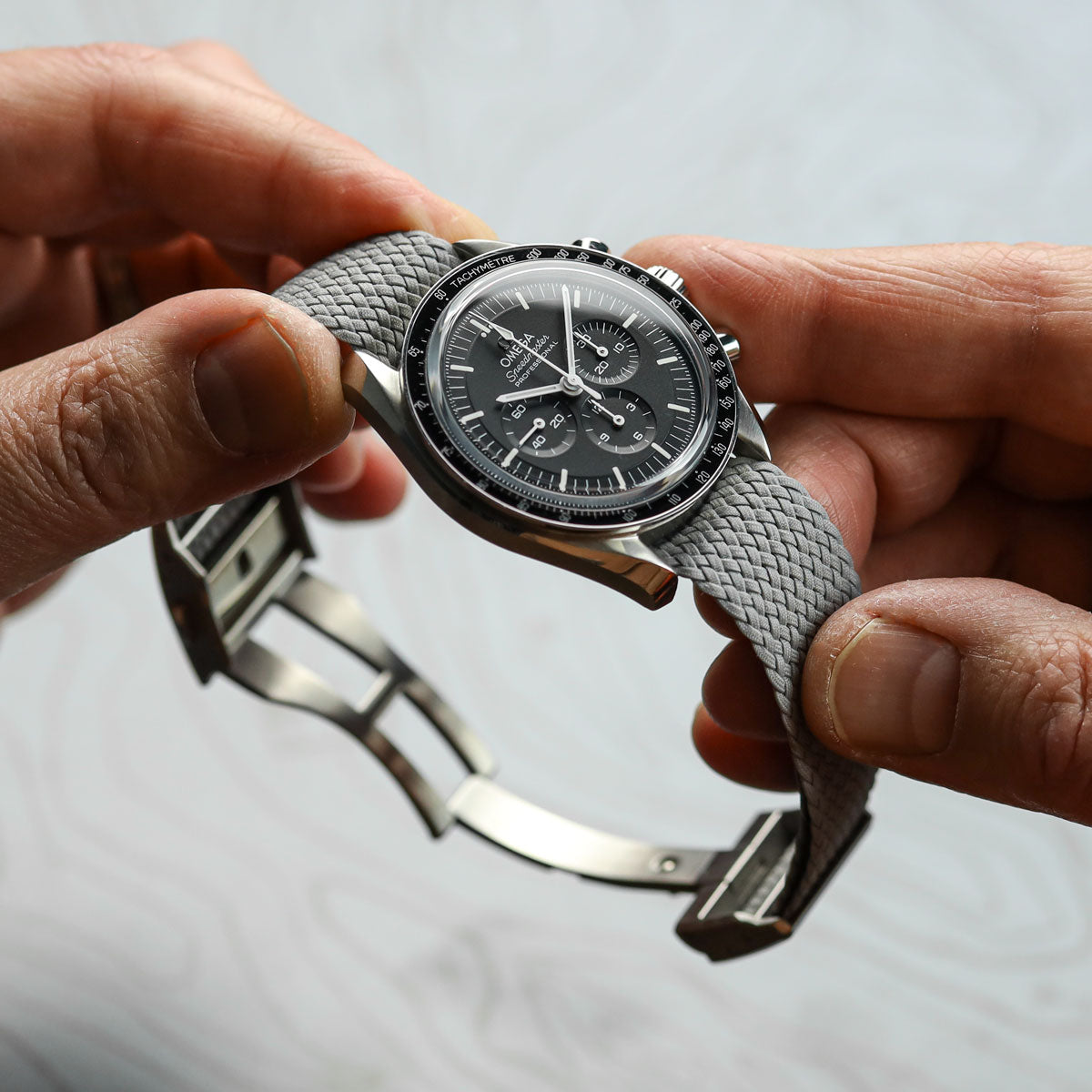 ADDITIONAL - OctoPod Perlon Nylon Watch Strap - Slate