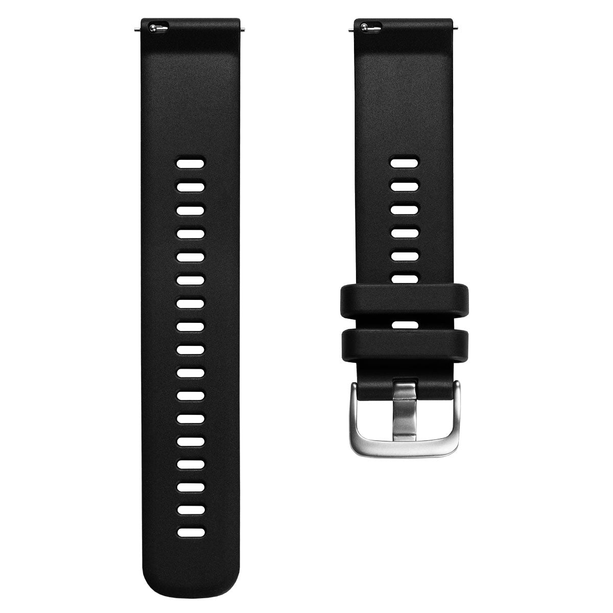 Summit 330 Italian Rubber Dive Watch Strap - Abyss Black