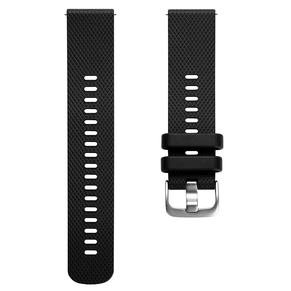 Summit 330 Italian Rubber Dive Watch Strap - Abyss Black