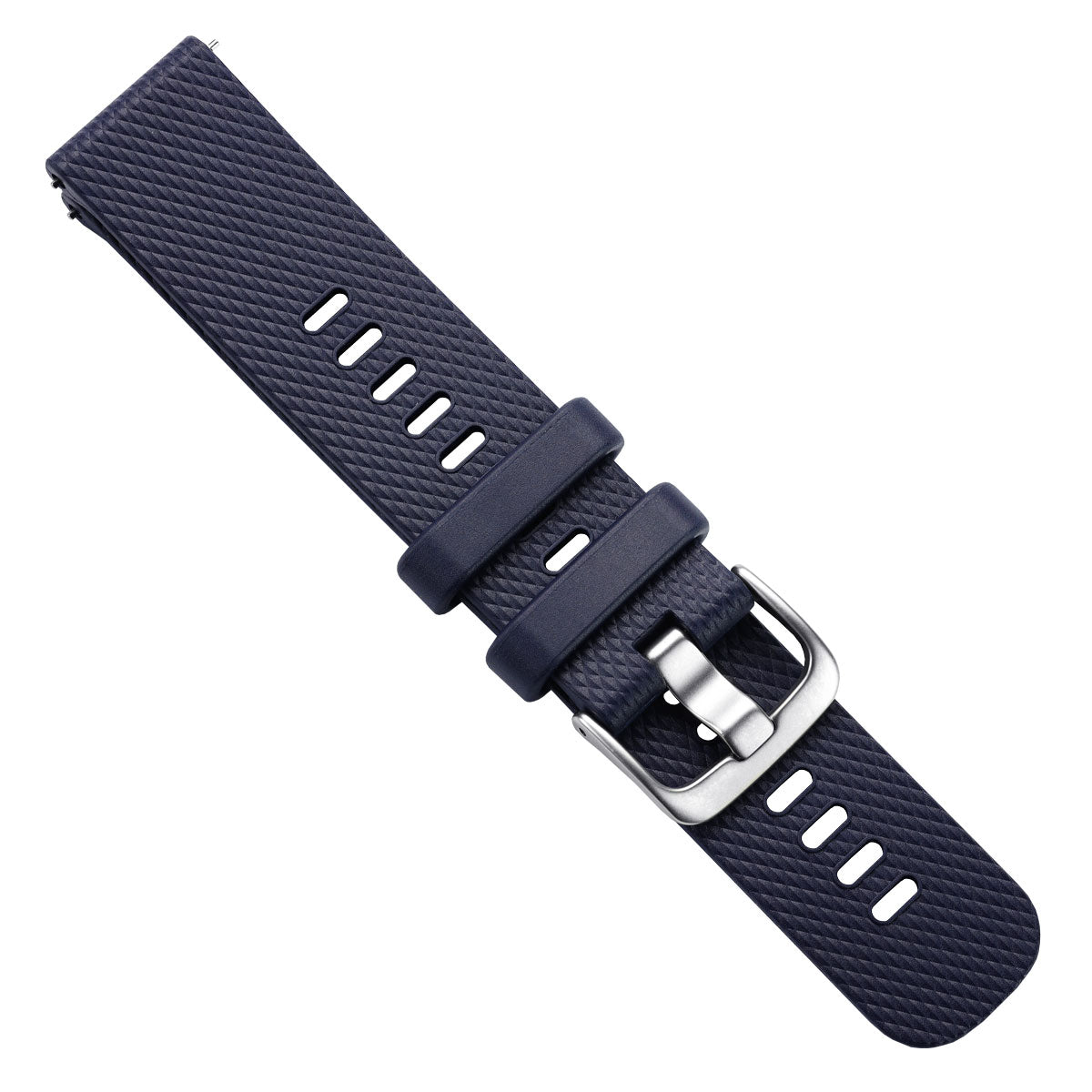 Summit 330 Italian Rubber Dive Watch Strap - Ocean Blue