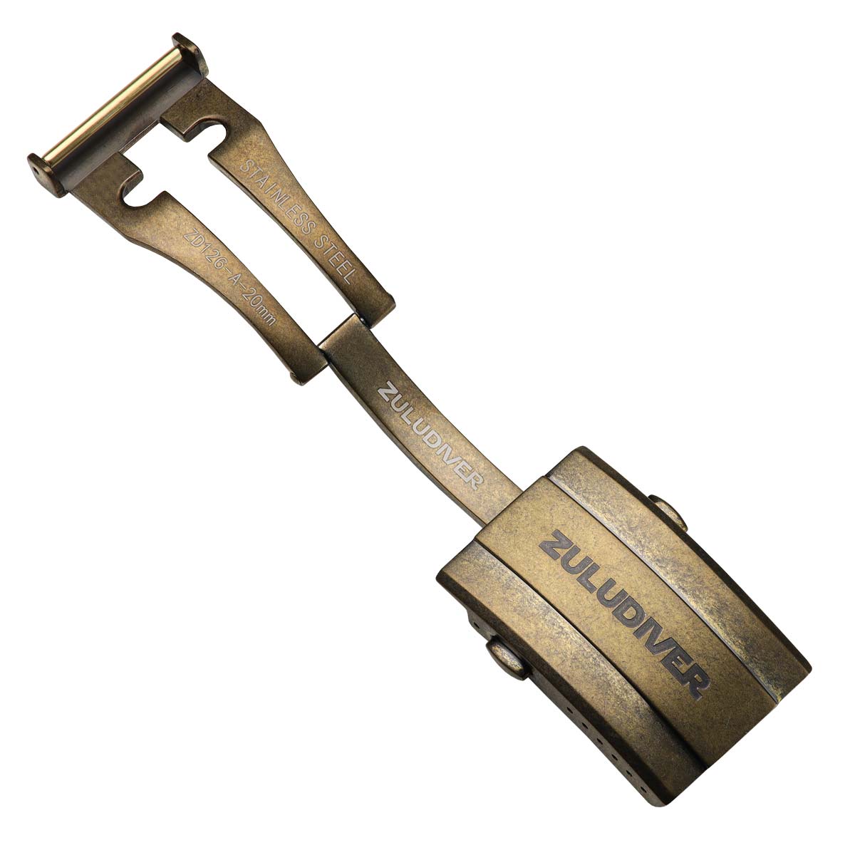 HydroLock MK2 Deployant Buckle - Antique Bronze