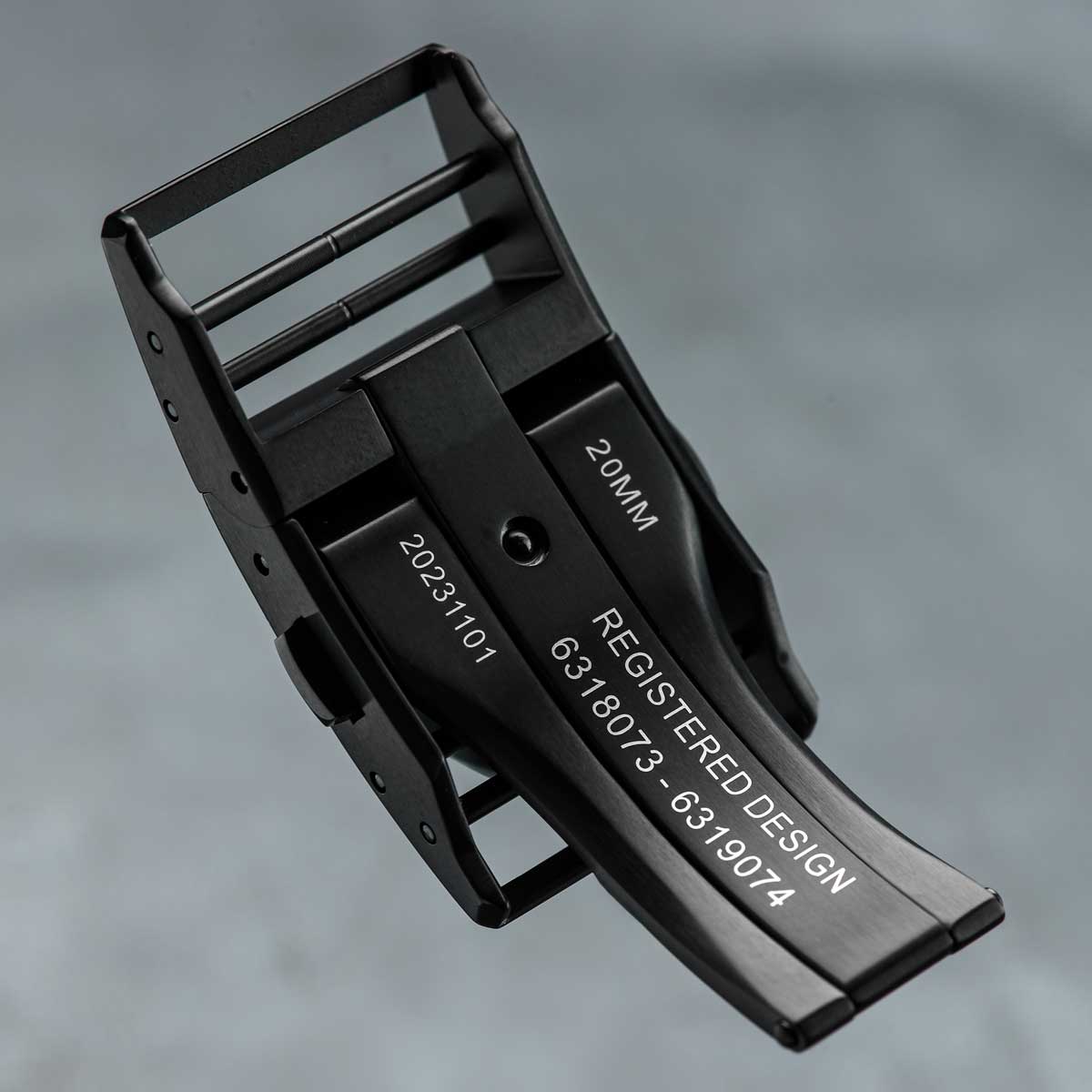 OCTOPOD Titanium MK3 Buckle - Brushed / Polished