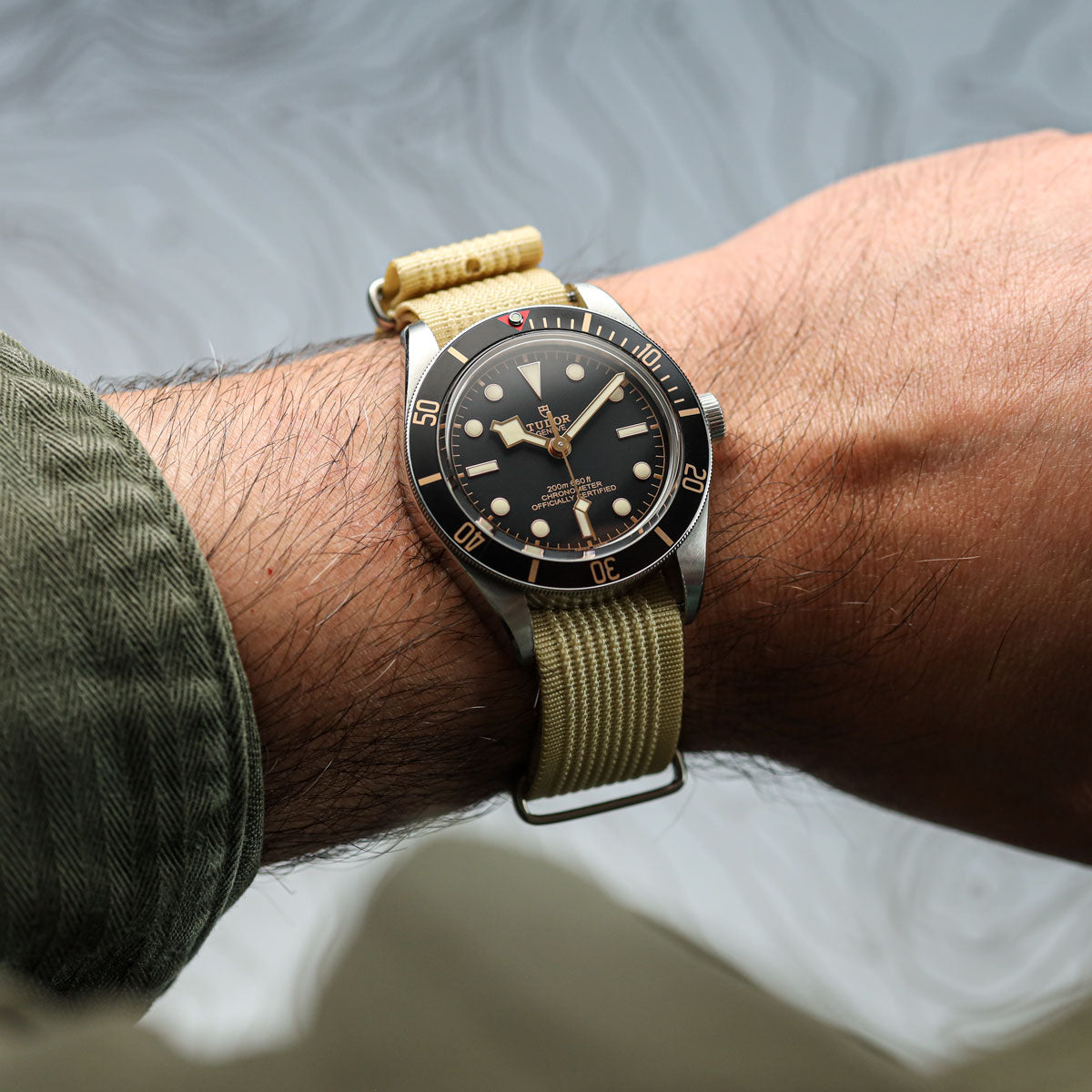1973 British Military Watch Strap: HydraRib - POSEIDON