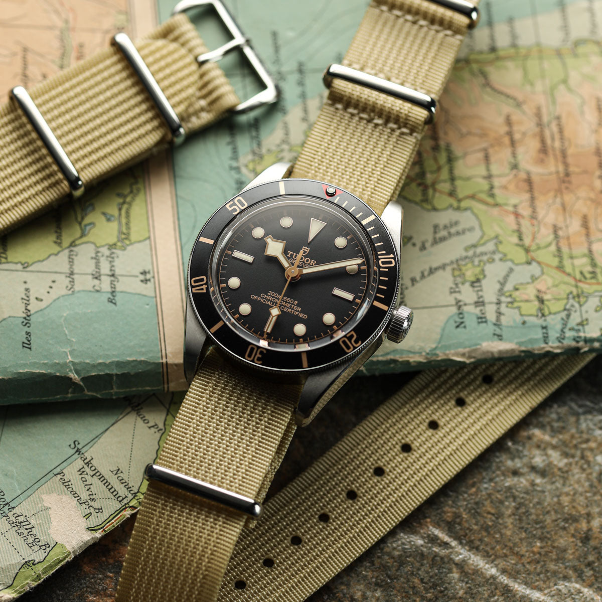 1973 British Military Watch Strap: HydraRib -  ACHILLES