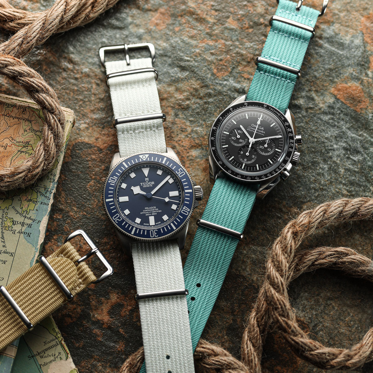 1973 British Military Watch Strap: HydraRib - POSEIDON